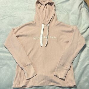 Abercrombie & Fitch Waffle Weave Hoodie (Women's Size Small)